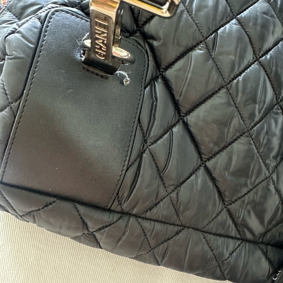Rare CHANEL cocoon rectangular backpack 2010A black quilted nylon Karl Lagerfeld - Picture 15 of 16